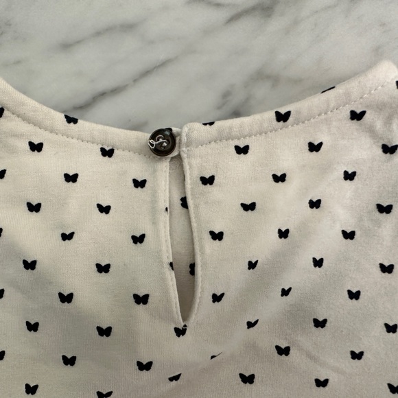 Catimini Butterfly Tee with Collar - Picture 7 of 11